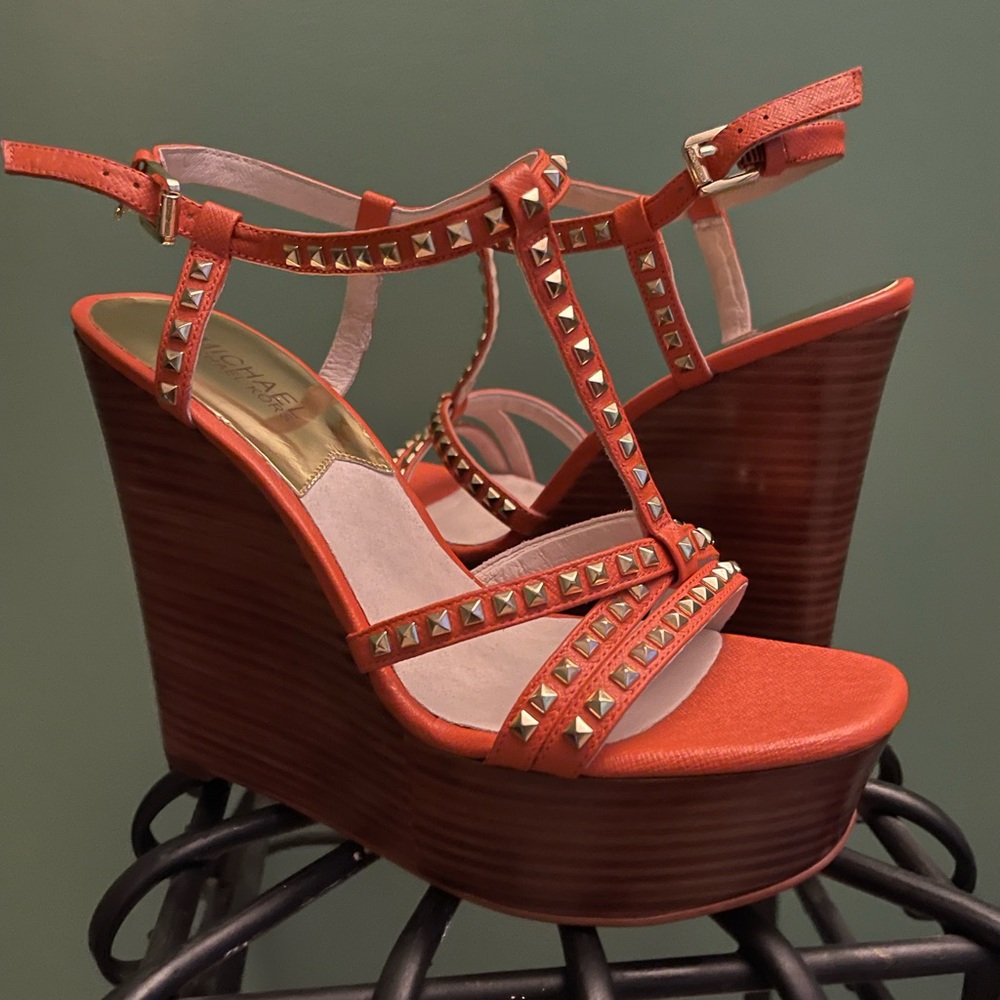 MICHAEL KORS Alexi Wedge Sandal